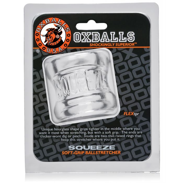 Oxballs Bague d'Étirement à Balle Squeeze - Transparent