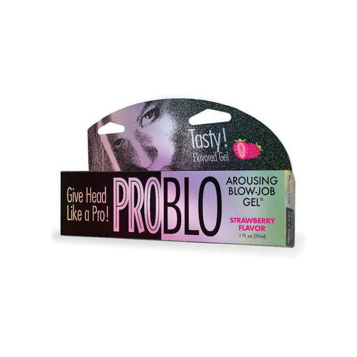 Pro Blo Oral Pleasure Gel - 1 oz Strawberry