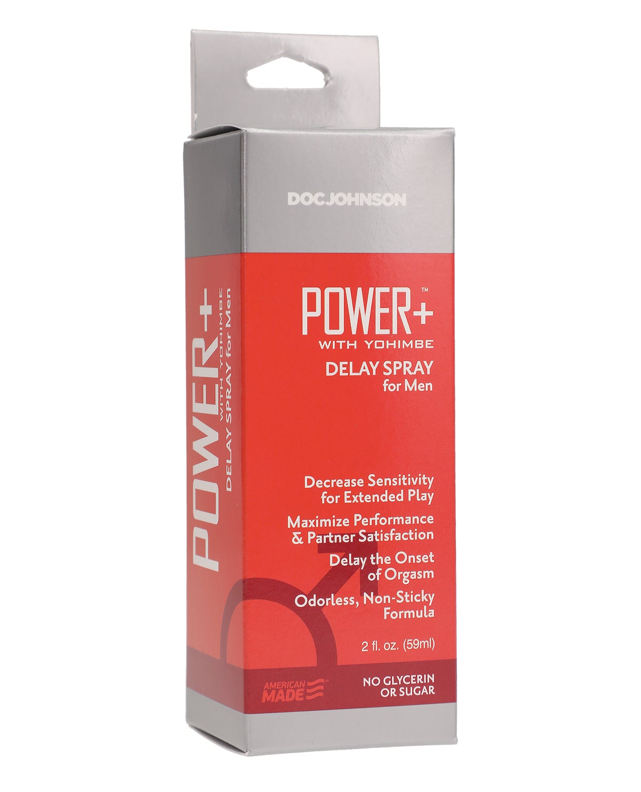 Power Plus Desensitizing Delay Spray With Lidocaine And Yohimbe 2 Oz
