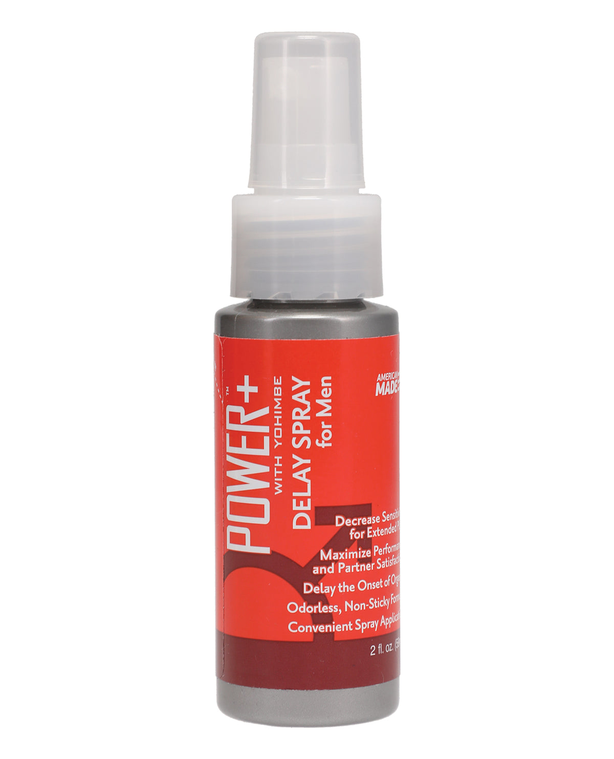 Power Plus Desensitizing Delay Spray With Lidocaine And Yohimbe 2 Oz