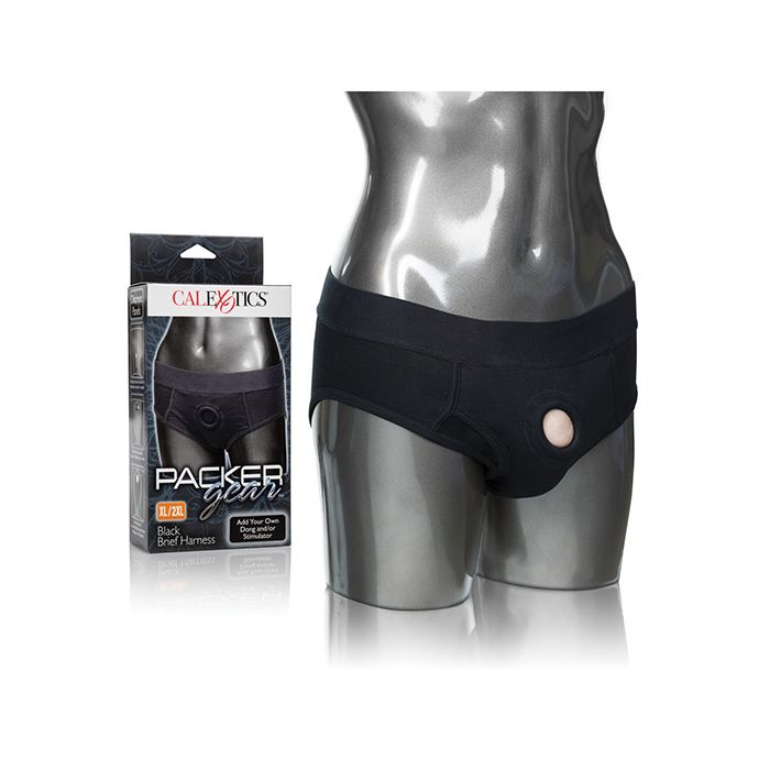 Arnés breve para equipo Packer XL/2XL - Negro