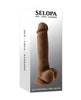 Carica l'immagine nel visualizzatore Galleria, Selopa 6.5" Natural Feel Dildo - Dark
