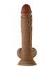 Carregar imagem no visualizador da Galeria, Shaft Model A Flexskin Liquid Silicone 10.5" Dong w/Balls - Oak
