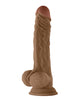 Carregar imagem no visualizador da Galeria, Shaft Model A Flexskin Liquid Silicone 10.5" Dong w/Balls - Oak
