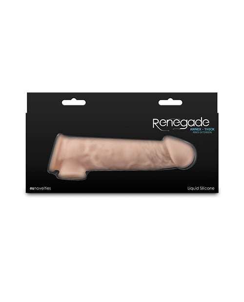 Renegade Annex Thick Silicone Sleeve With Ball Drop Flesh