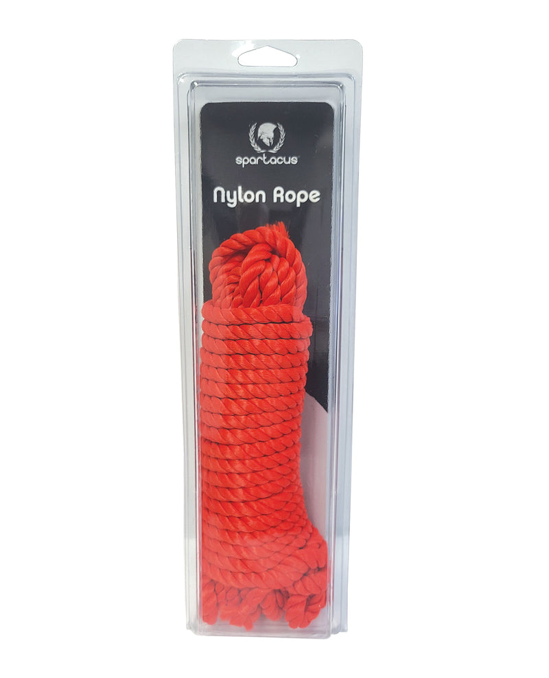 Load image into Gallery viewer, Spartacus Nylon Rope 10 Meters Red For Bondage And Restraint
