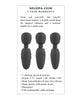 Lataa kuva gallerian katseluohjelmaan, Selopa Buzz One Out Mini Wand - Black
