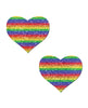 Cargue la imagen en el visor de la galería, Pastease Premium Glitter Heart - Rainbow O/S
