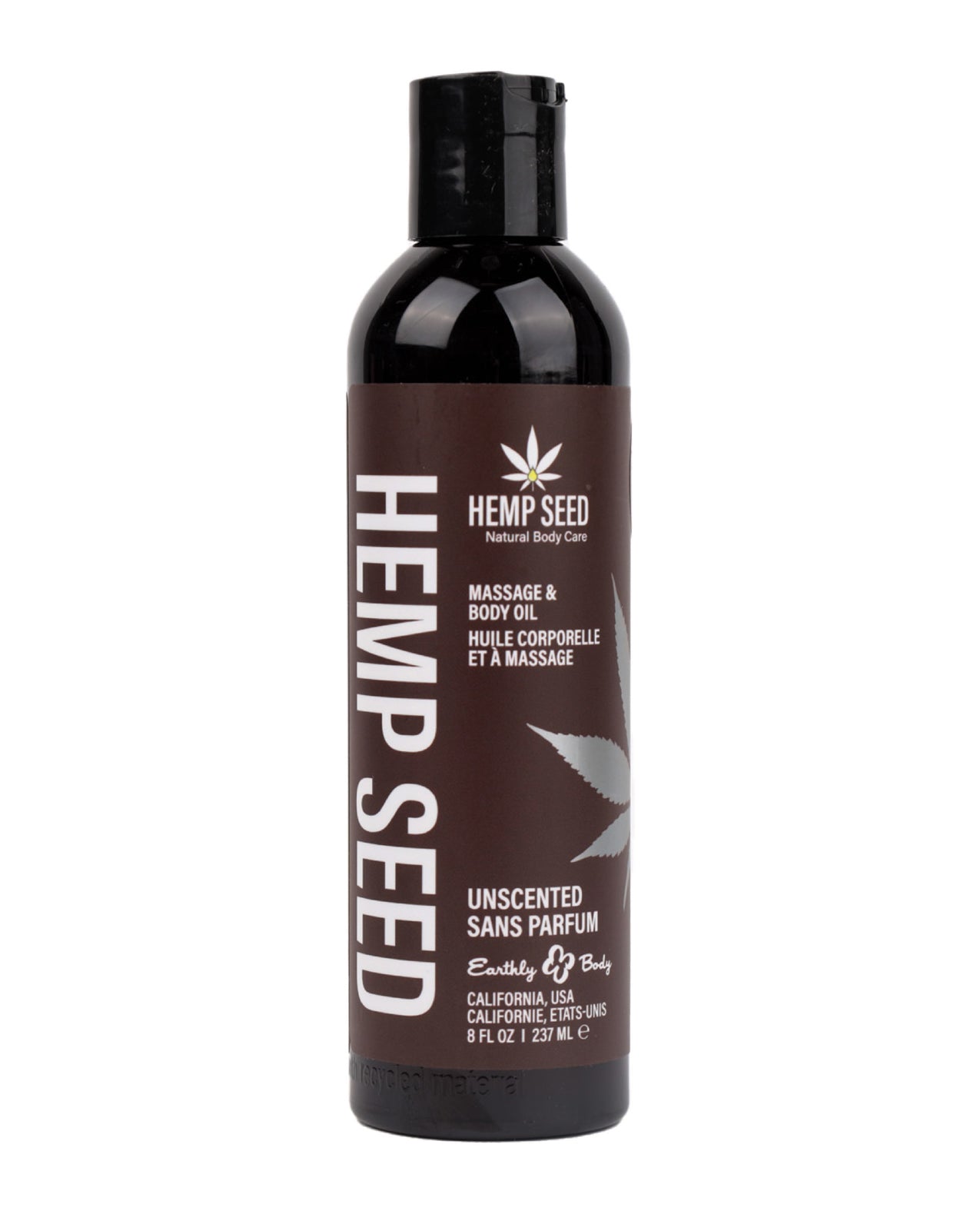 Huile de massage comestible Earthly Body - 8 oz Ananas