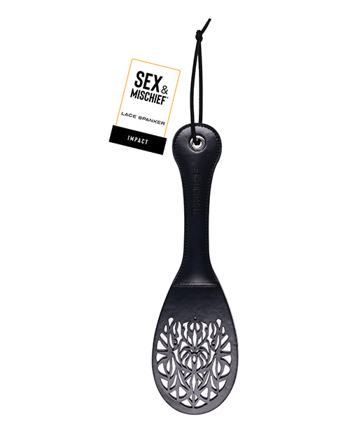 Sex And Mischief Lace Spanker Paddle For Refined Seduction
