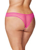 Ladda bilden i Galleri Viewer, Stringtrosa utan gren med pärlor het rosa 1X/2X
