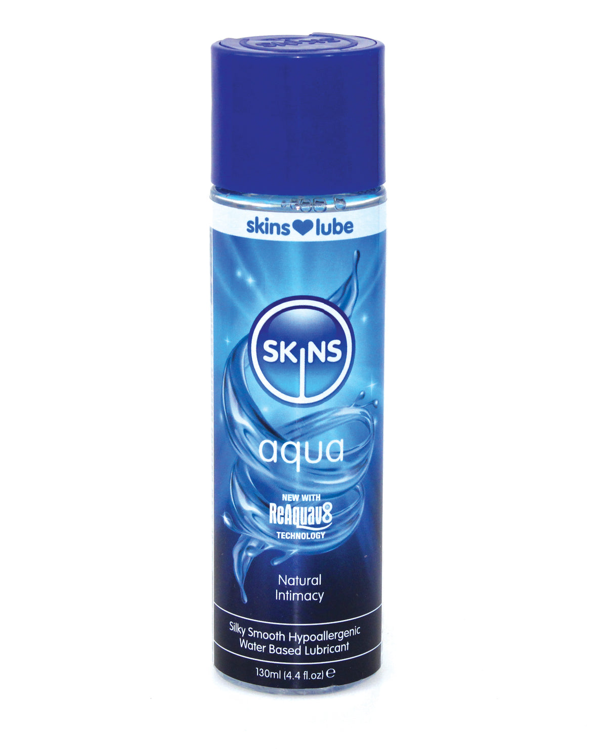 Lubricante a base de agua Skins Aqua - 4.4 oz