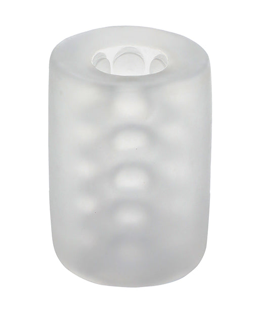 GoodHead Glow In The Dark Helping Head Frost 2 Inch Mini Stroker For Fellatio