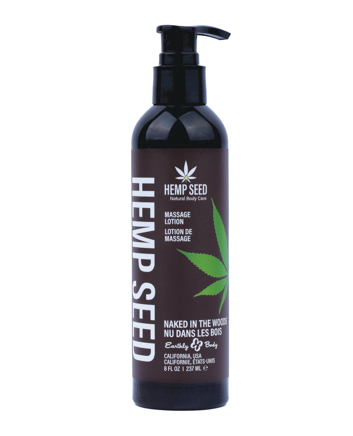 Earthly Body Konopny Balsam do Masażu z Nasion Konopi - 8 oz Naked in the Woods