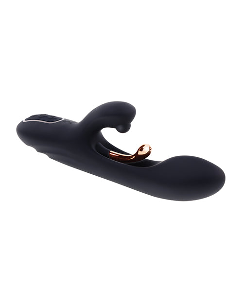 Playboy Pleasure Aureus Dual G-Spot Vibrator - Black