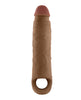 Load image into Gallery viewer, Shaft Flexskin Liquid Silicone 8.8" Vibrating Sheath - Oak
