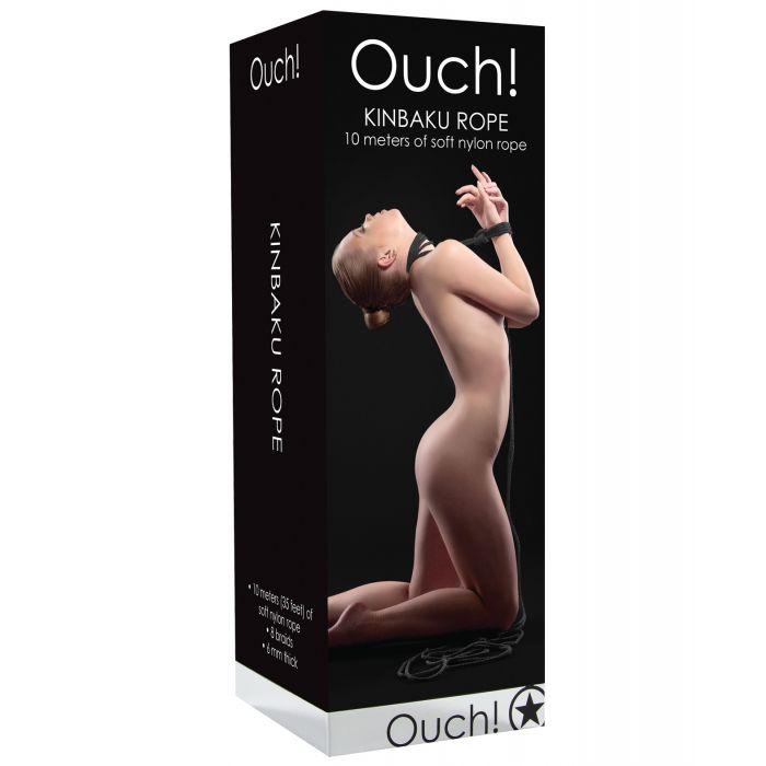 Shots Ouch Kinbaku Rope - Black