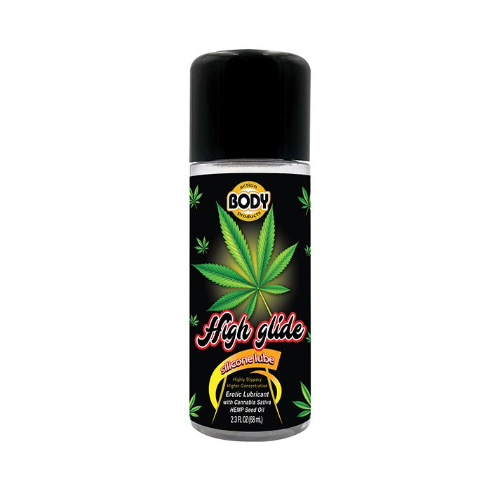 High Glide Erotic Lubricant - 2.3 oz Bottle