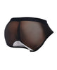 Charger l'image dans la visionneuse de la galerie, Male Basics MOB Maitre D Brief, Bow &amp; French Cuffs Black/White XL

