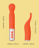 Load image into Gallery viewer, The Naughty Collection Interchangeable Heads Vibrator - Coral Bundle
