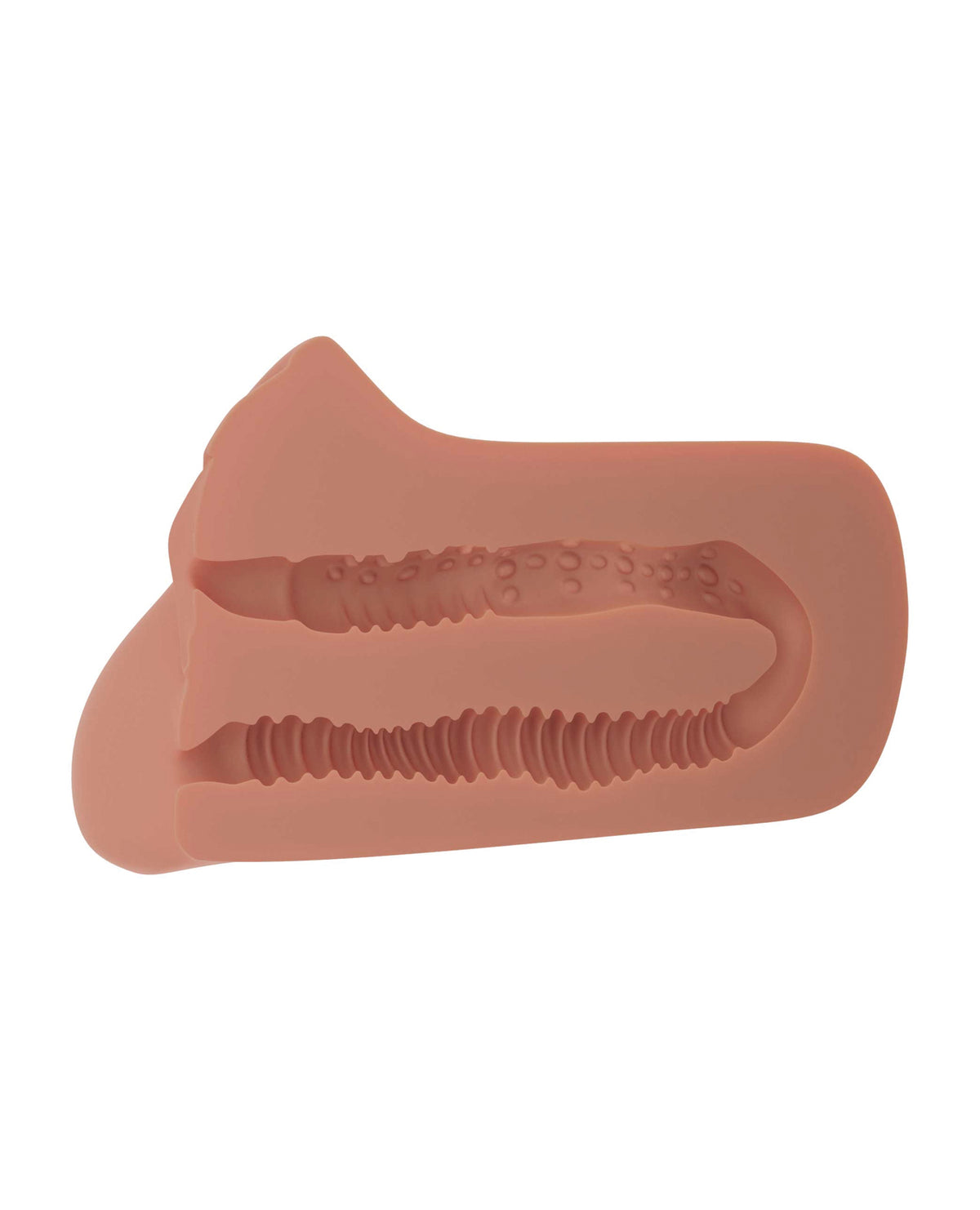 PDX Plus Pick Your Pleasure Two Hole Stroker Tan Realistic Texture