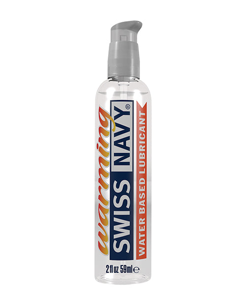 Swiss Navy Warming Water Based Lubricant 2 Oz Bottle