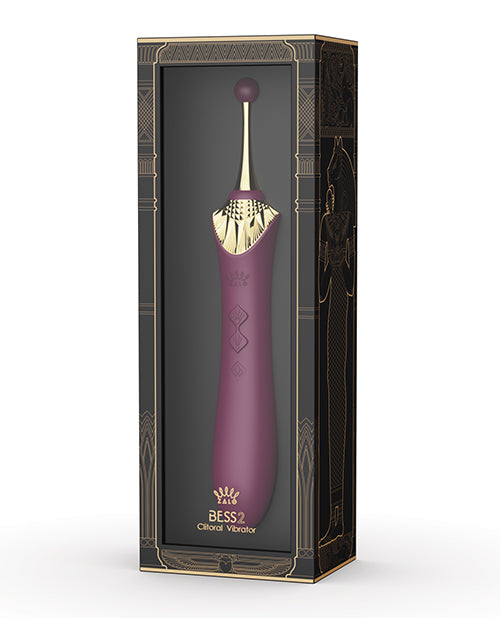 Load image into Gallery viewer, ZALO Bess 2.0 Clitoral Vibrator - Velvet Purple
