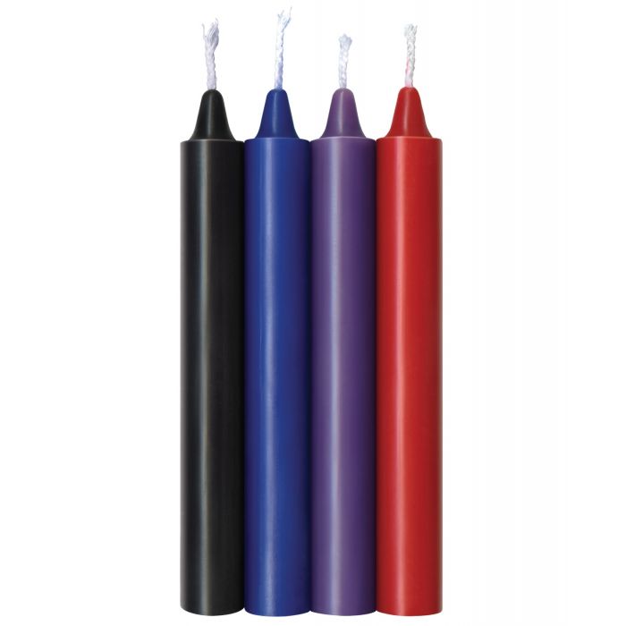 Velas Sensuais Quentes Gotejantes The 9's Make Me Melt - Tons de Paixão Pacote com 4