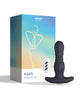 Bild in den Galerie-Viewer laden, Agas Thrusting Butt Plug w/Remote Control - Black
