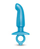 Carica l'immagine nel visualizzatore Galleria, b-Vibe Butties Hither Tapered Prostate Plug - Blue
