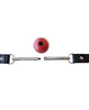 Load image into Gallery viewer, Rouge Leather Ball Gag with Stainless Steel Rod and Removable Ball - Black with Red
