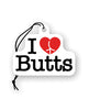 Ladda bilden i Galleri Viewer, Wood Rocket I Love Butts Air Freshener - Apple
