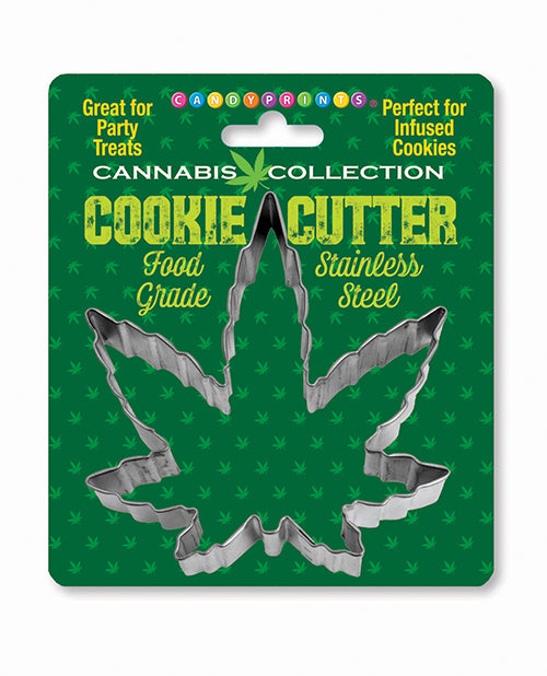 Formă de tăiat biscuiți cannabis de patru inch, inspirație 420