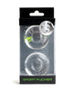 Lataa kuva gallerian katseluohjelmaan, Sport Fucker Stacker Rings - Clear
