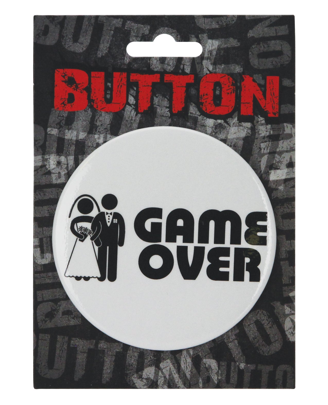 Bachelorette Party Game Over Button Keepsake For Bride