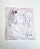 Φόρτωση εικόνας στο πρόγραμμα προβολής Gallery, Rose Embroidered Lace Teddy w/Removable Satin Garter 2 pc Set - White LG
