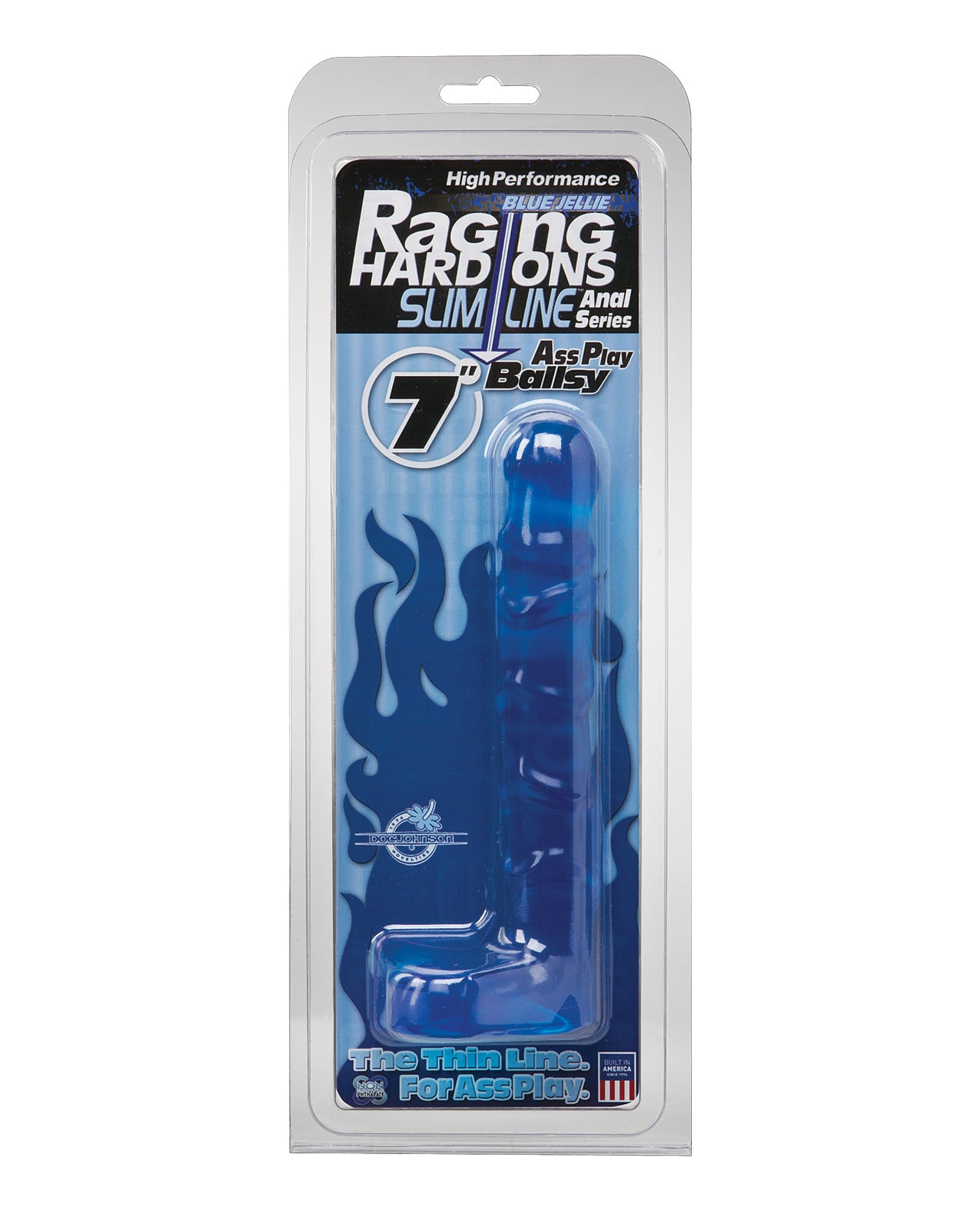 Raging Hard Ons Slimline 7" Ballsy - Blauwe Jelly