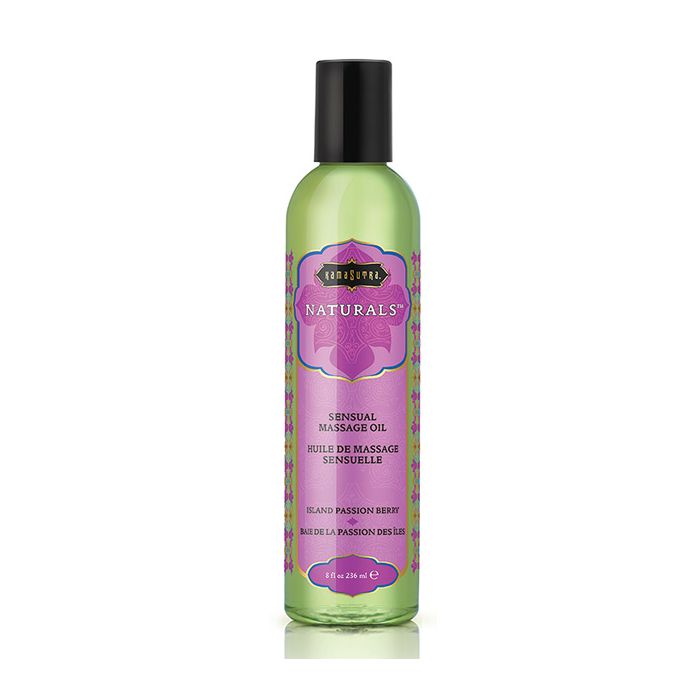 Huile de massage Kama Sutra Naturals - Passion de baie des îles