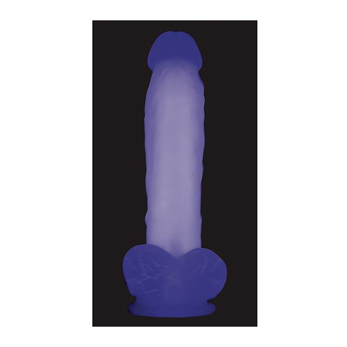 Evolved Luminous Dildo Non Vibrating - Purple