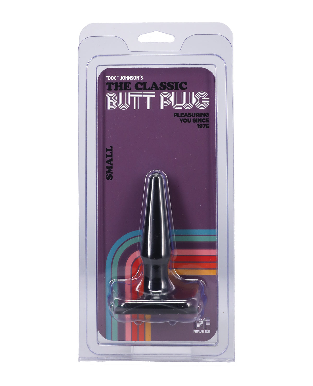 Klassischer Analplug - Klein Schwarz