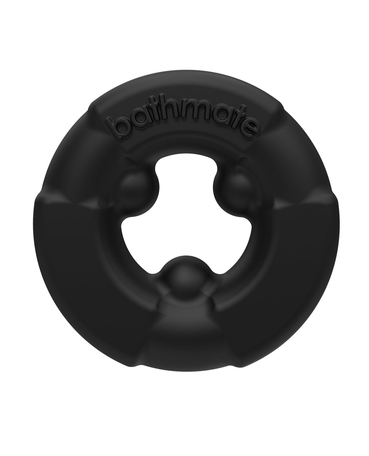 Bathmate Gladiator Black Cock Ring Elastomax TPR Performance Ring