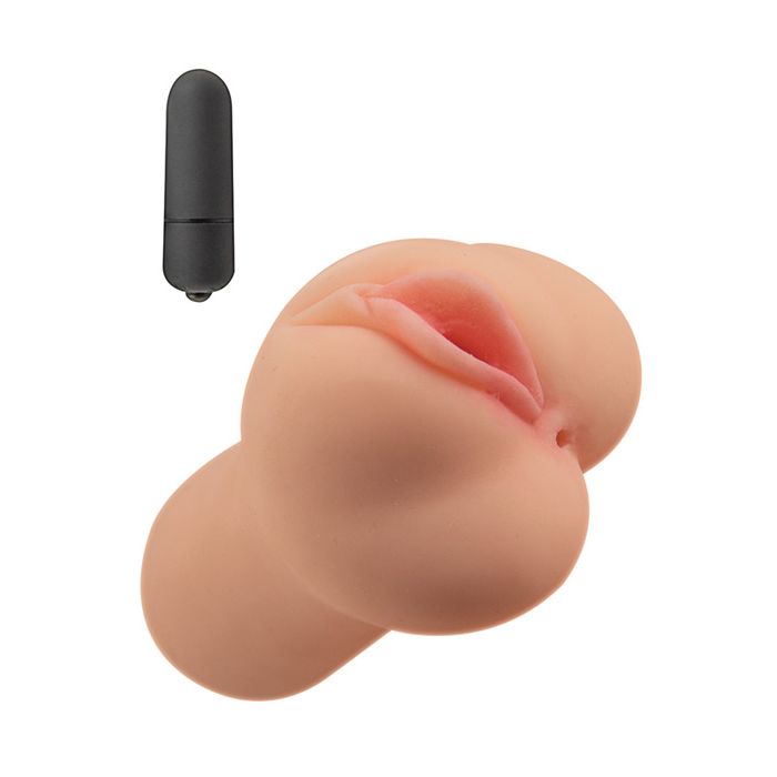 Alltid kåt vibrerande fitta och röv masturbator - Flesh