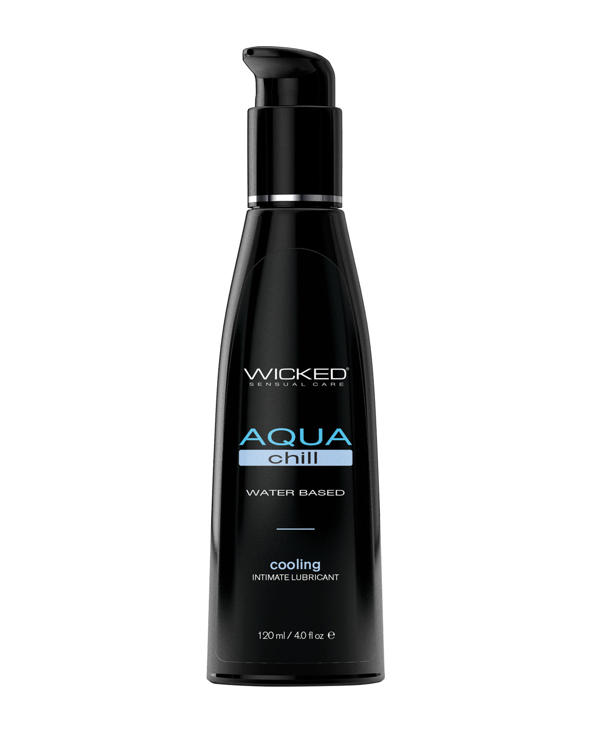 Wicked Sensual Care Aqua Chill Vandbaseret Kølende Glidecreme - 4 oz