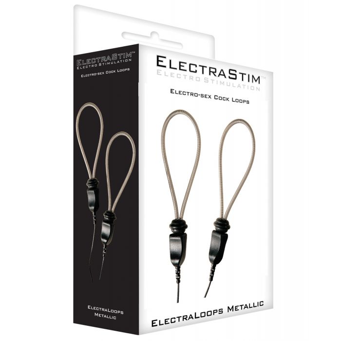 ElectraStim Métallique Anneaux Vibrants Ajustables E Stim Pour Un Ajustement Personnalisé Et Une Conductivité Supérieure