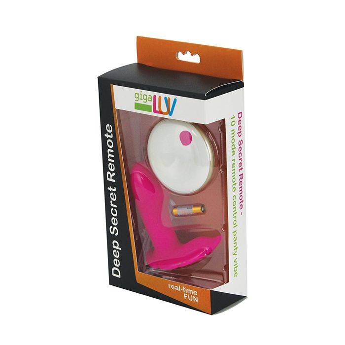 GigaLuv Deep Secret Remote - Pink
