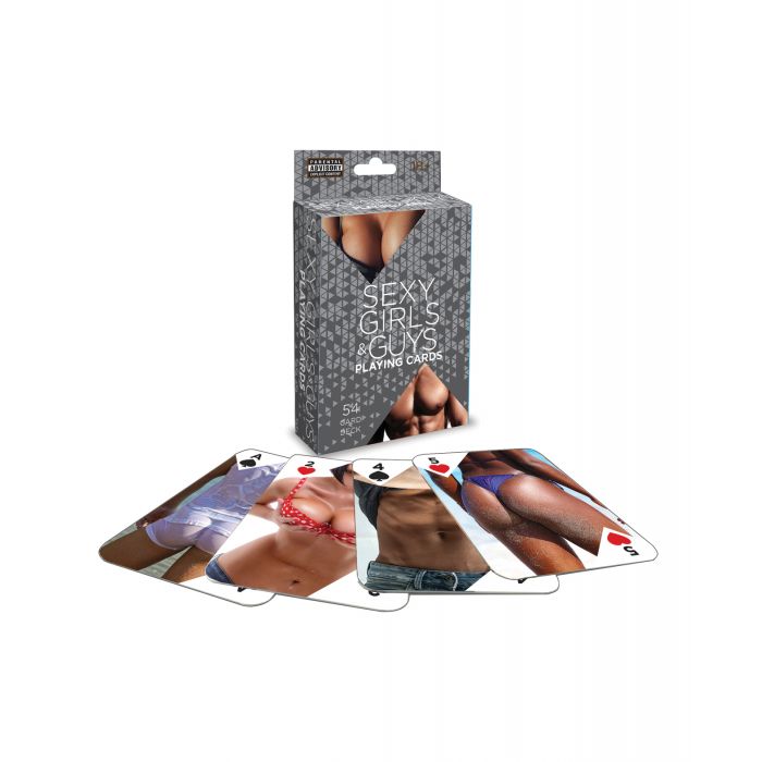 Sexy Guys And Girls Playing Card Deck For Fun Nights