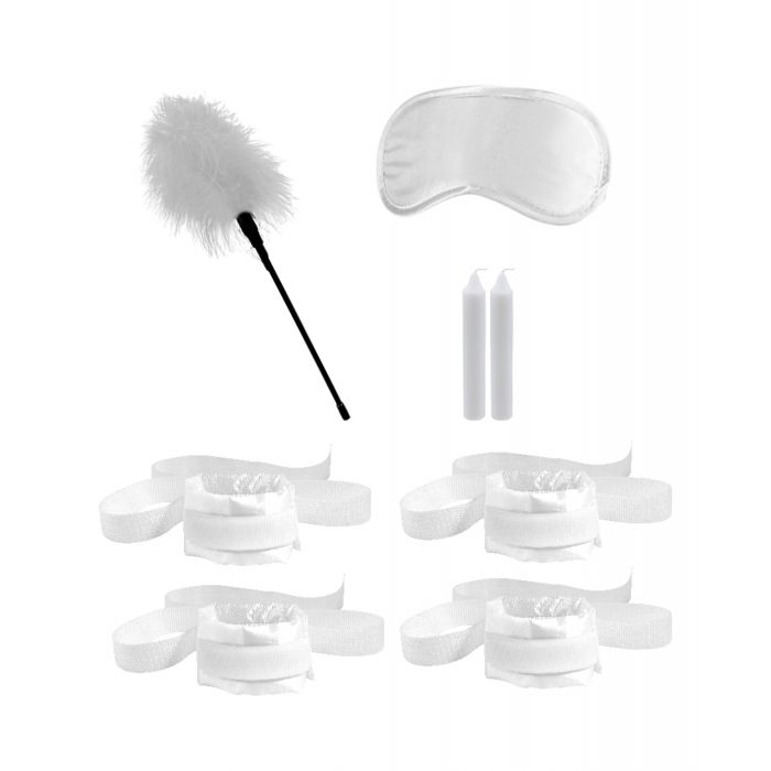 Shots Ouch Honeymoon Bondage Kit - White
