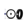 Load image into Gallery viewer, Blush Performance Silicone Go Pro Cock Ring Black Soft Comfort
