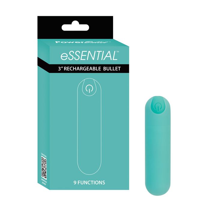 Powerbullet Essential Bullet Teal Rechargeable Vibrator