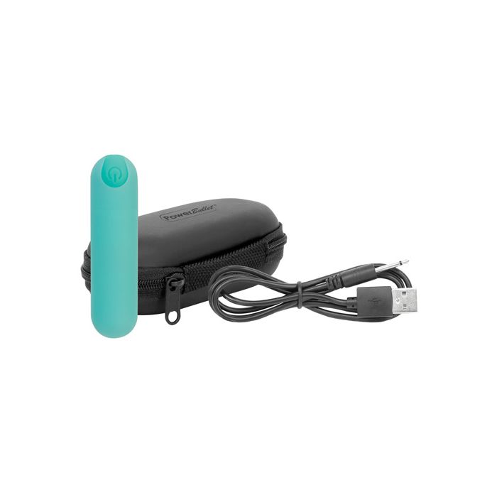 Powerbullet Essential Bullet Teal Rechargeable Vibrator